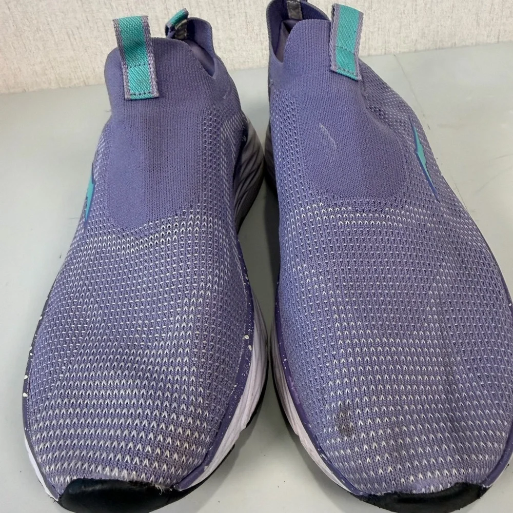 Avia Athletic Shoes Women 8.5 Purple Easy On Comfort Sneakers‎ Light Weight